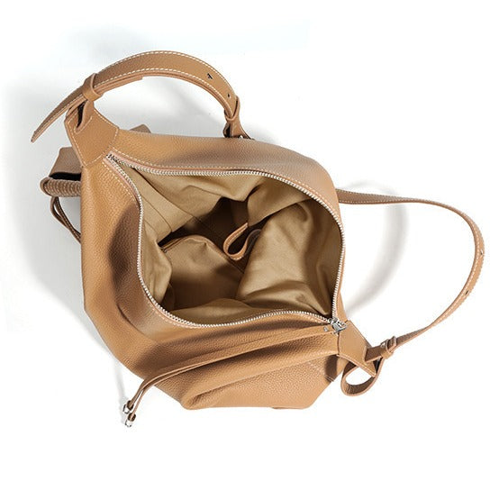 Leather  bag office Work bag for women Shoulder Hobo Bag Commuter Hobo Soft Leather Bag  No logo genuine leather shoulder bag